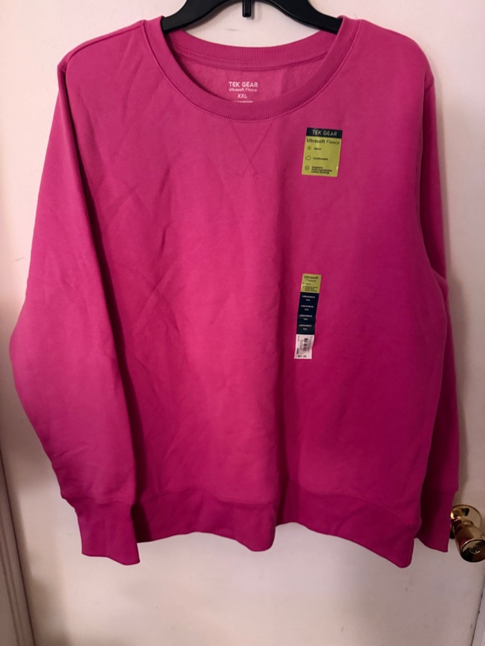 tek gear Pink Crewneck Sweatshirt